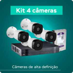 Kit 4 Câmeras
